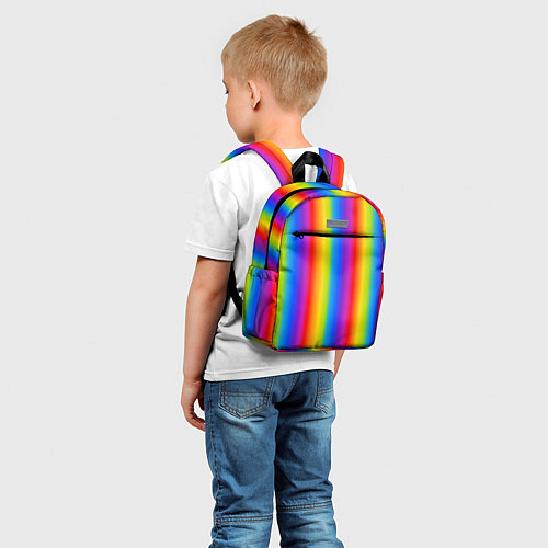 Детский рюкзак Color gradient / 3D-принт – фото 5