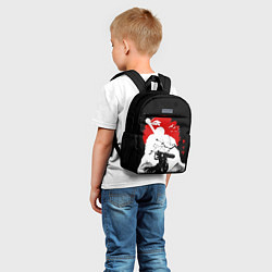 Детский рюкзак Берсерк силуэт Гатса, цвет: 3D-принт — фото 2