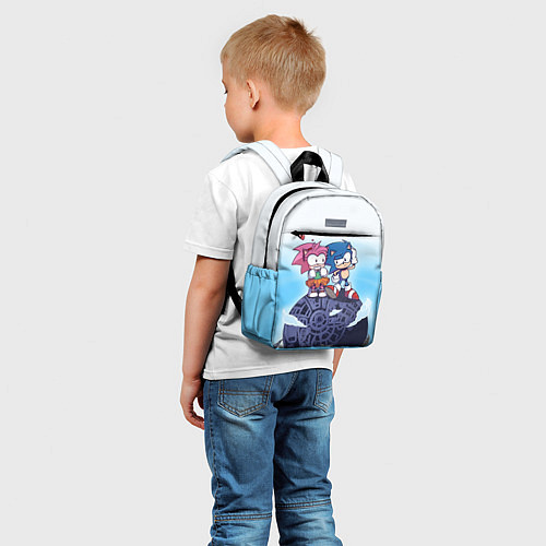 Детский рюкзак SONIC AMY ROSE Z / 3D-принт – фото 5