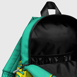 Детский рюкзак Лучший учитель химии, цвет: 3D-принт — фото 2