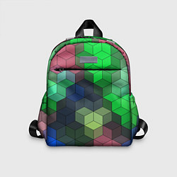 Детский рюкзак Разноцветный геометрический уз