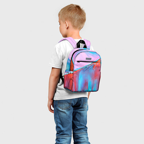 Детский рюкзак Вода и песок / 3D-принт – фото 5