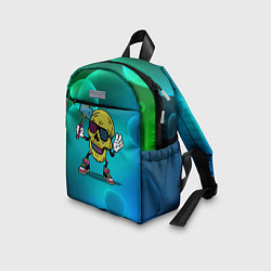 Детский рюкзак Череп сэлфи, цвет: 3D-принт — фото 2