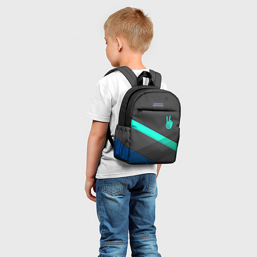 Детский рюкзак PEACE ПИС МИР Z / 3D-принт – фото 5