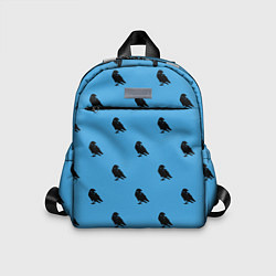 Детский рюкзак Вороны паттерн, цвет: 3D-принт