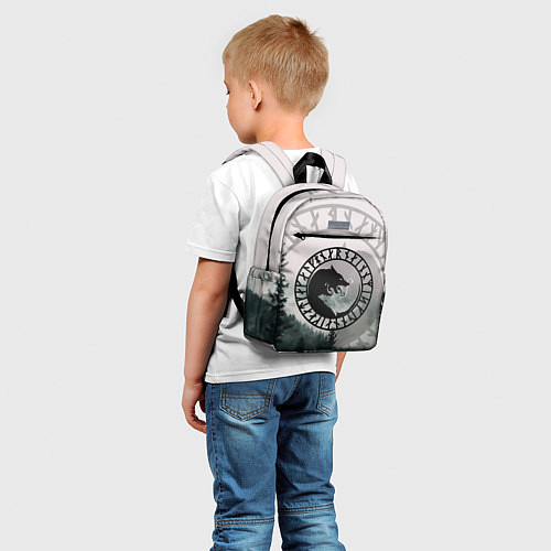 Детский рюкзак FENRIR РУНЫ RUNES Z / 3D-принт – фото 5