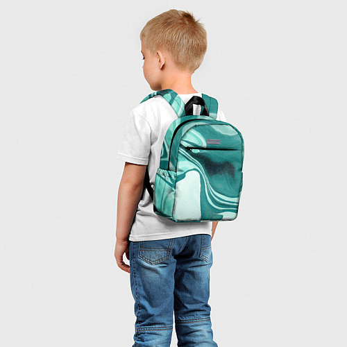 Детский рюкзак Красочный развод / 3D-принт – фото 5