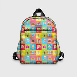 Детский рюкзак День Рождения, цвет: 3D-принт