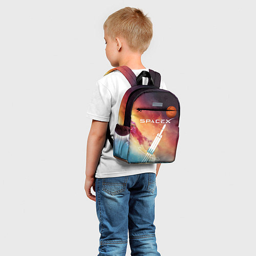 Детский рюкзак Space X / 3D-принт – фото 5