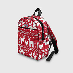 Детский рюкзак Рождественские олени, цвет: 3D-принт — фото 2