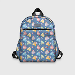 Детский рюкзак Торты, цвет: 3D-принт