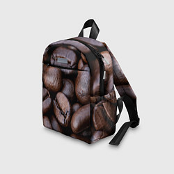 Детский рюкзак Кофейные зёрна, цвет: 3D-принт — фото 2