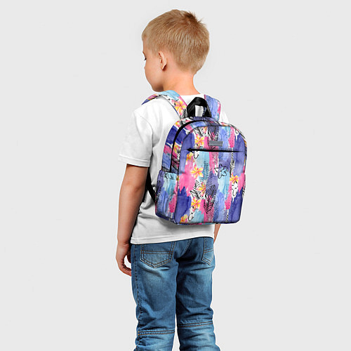 Детский рюкзак Осенний паттерн / 3D-принт – фото 5