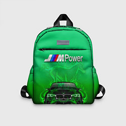 Детский рюкзак BMW GREEN STYLE, цвет: 3D-принт
