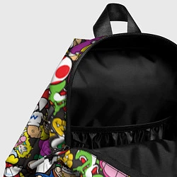 Детский рюкзак Mario ALLSTARS, цвет: 3D-принт — фото 2