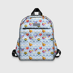 Детский рюкзак Праздничные Игрушки, цвет: 3D-принт