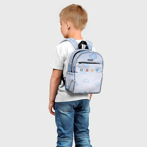 Детский рюкзак Ojingeo geim - Облака / 3D-принт – фото 5