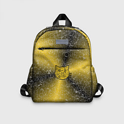 Детский рюкзак Кот на фоне АПВ 6 2 3 9, цвет: 3D-принт