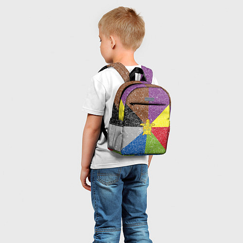 Детский рюкзак Черепаха на фоне АПВ 8 1 15 / 3D-принт – фото 5