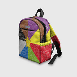 Детский рюкзак Черепаха на фоне АПВ 8 1 15, цвет: 3D-принт — фото 2