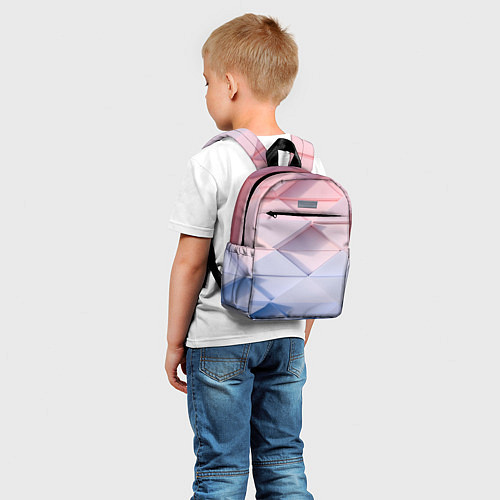 Детский рюкзак Треугольники для тебя / 3D-принт – фото 5