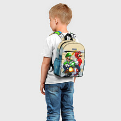 Детский рюкзак MarioHelmet, цвет: 3D-принт — фото 2