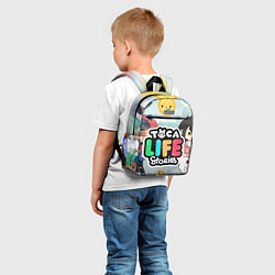 Детский рюкзак Toca Life: Stories, цвет: 3D-принт — фото 2