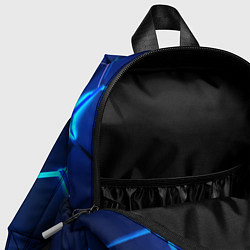Детский рюкзак BMW LOGO 3Д ПЛИТЫ ГЕОМЕТРИЯ, цвет: 3D-принт — фото 2