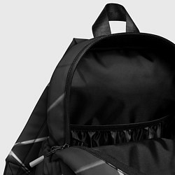 Детский рюкзак AUDI GREY 3D ПЛИТЫ, цвет: 3D-принт — фото 2