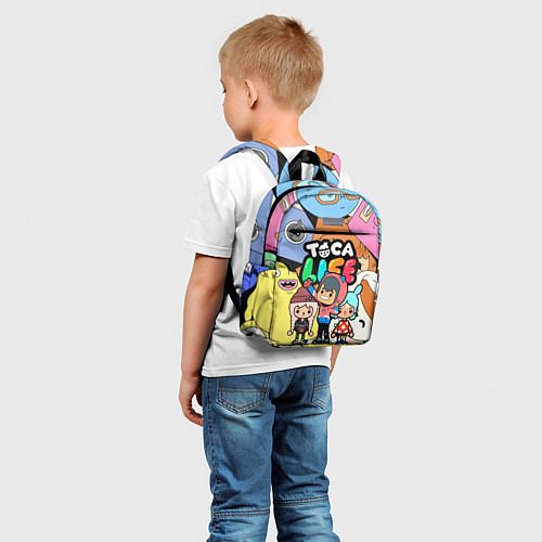 Детский рюкзак Toca Life: Heroes / 3D-принт – фото 5