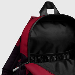 Детский рюкзак Игра в кальмара Red Black, цвет: 3D-принт — фото 2