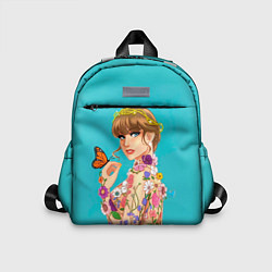 Детский рюкзак Тейлор в цветах, цвет: 3D-принт