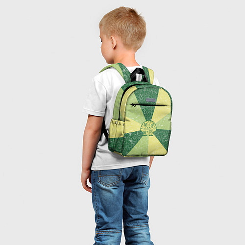 Детский рюкзак Медуза на фоне АПВ 9 3 3 5 / 3D-принт – фото 5