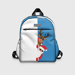 Детский рюкзак Крутые Санта и Олень