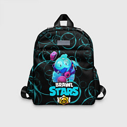 Детский рюкзак Brawl Stars Сквик Squeak, цвет: 3D-принт