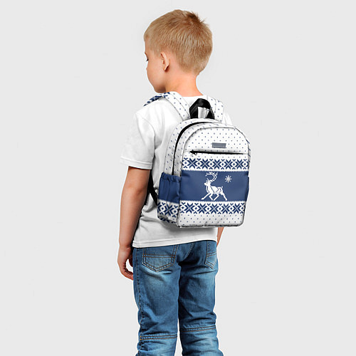 Детский рюкзак Северный Олень звезда / 3D-принт – фото 5