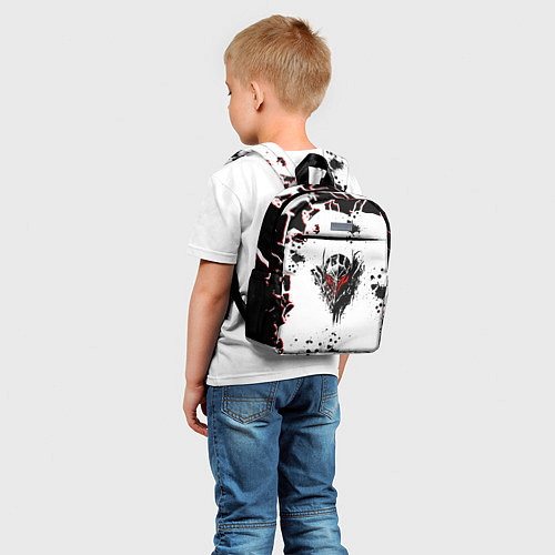 Детский рюкзак Берсерк черная маска / 3D-принт – фото 5