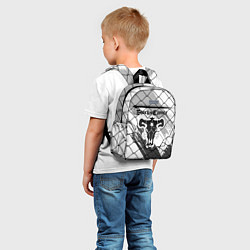 Детский рюкзак Чёрный клевер бык за решеткой, цвет: 3D-принт — фото 2