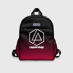 Детский рюкзак LINKIN PARK LOGO CARBON, цвет: 3D-принт