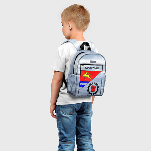 Детский рюкзак Герб Оротукан / 3D-принт – фото 5