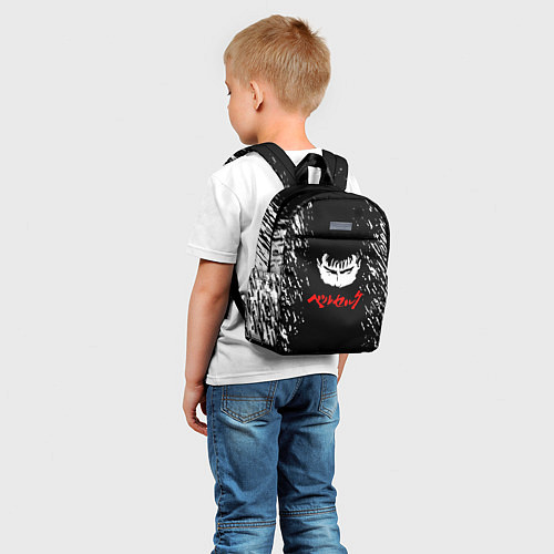 Детский рюкзак Берсерк серьезный взгляд / 3D-принт – фото 5