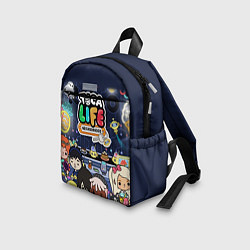 Детский рюкзак Toca Life: Персонажи, цвет: 3D-принт — фото 2