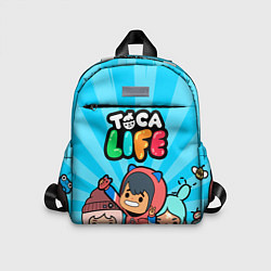 Детский рюкзак Toca Life: Friends, цвет: 3D-принт