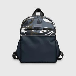 Детский рюкзак Камуфляж 2 0, цвет: 3D-принт