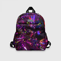 Детский рюкзак Фиолетовый бриллиант, цвет: 3D-принт