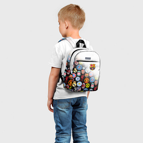 Детский рюкзак FC BARCELONA LOGOBOMBING / 3D-принт – фото 5