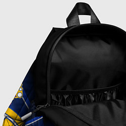 Детский рюкзак РЕАЛ МАДРИД ГЕОМЕТРИЯ СПОРТ, цвет: 3D-принт — фото 2