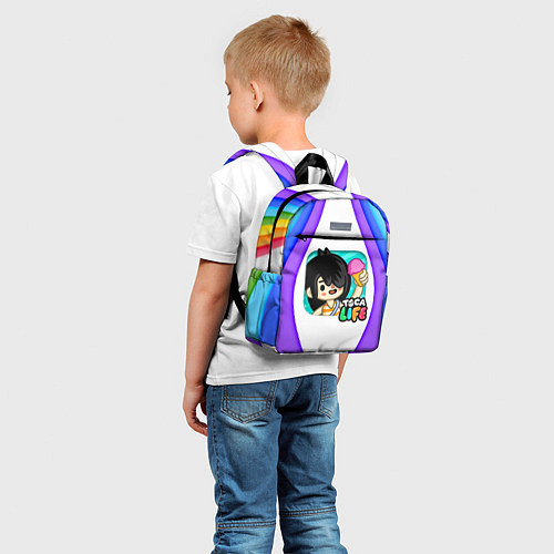 Детский рюкзак Нари Nari Toca Boca / 3D-принт – фото 5