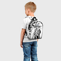 Детский рюкзак Maneskin Монэскин, рок - группа, цвет: 3D-принт — фото 2
