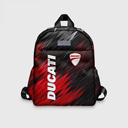 Детский рюкзак DUCATI RED STYLE MOTOCYCLE, цвет: 3D-принт